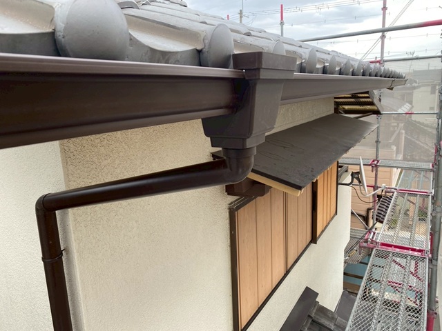 加古川市　T様　雨樋交換施工写真